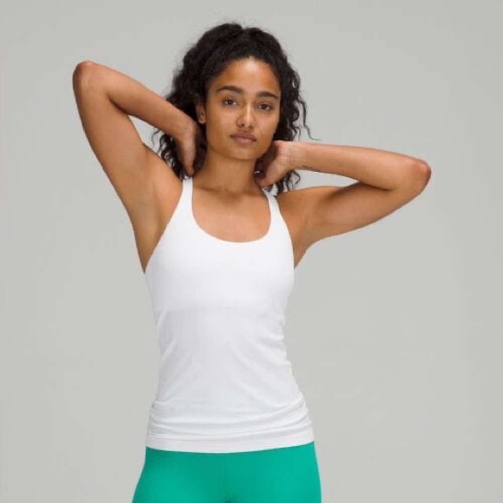 lululemon athletica White Tank Top